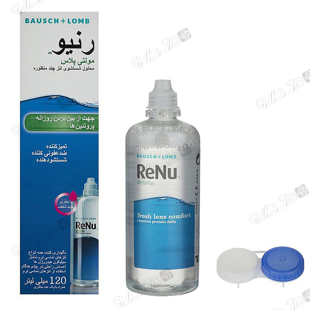 مایع نگهداری کننده لنز 120ml رنیو